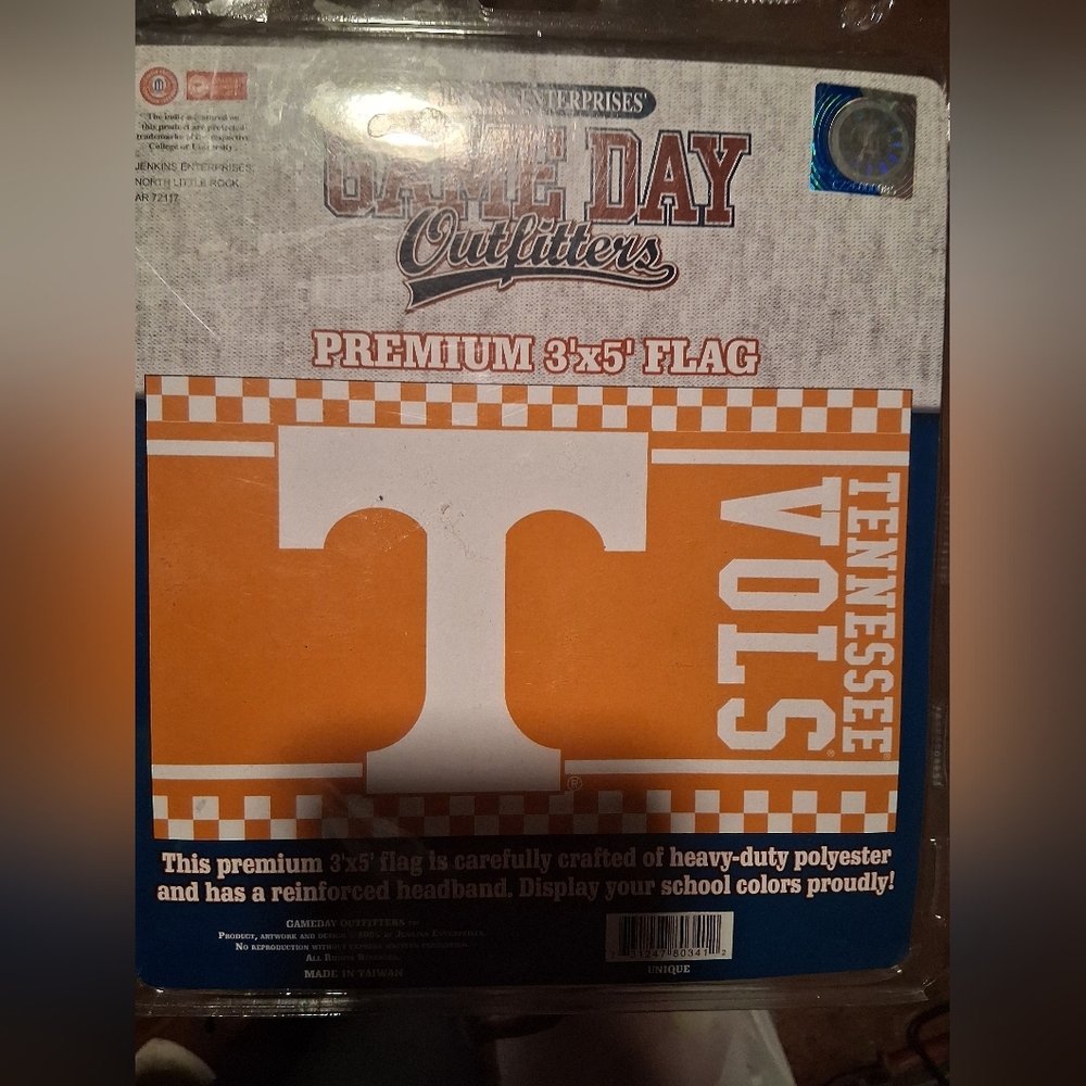 Tennessee Volunteers Orange Flag by